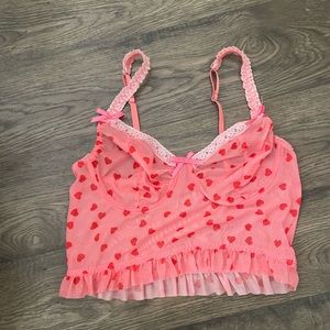 victoria secret, size large, pink